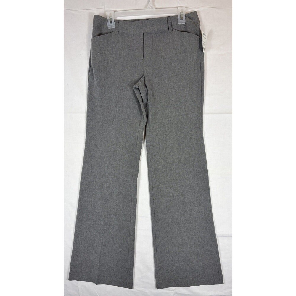 Express Editor Pants Dress Slacks Wide Leg Office Gray Women’s Size 6 NWT 33x32